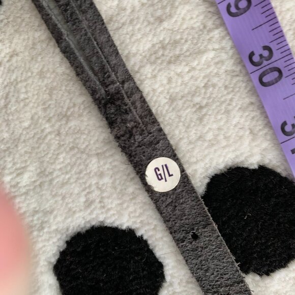 Vintage Century Metal Beaded Leather Hip Waist Drape Belt Southwestern Boho - Picture 8 of 15